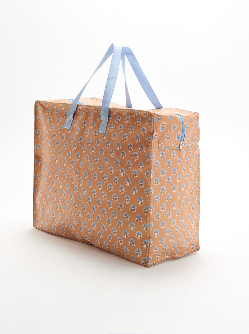 Sac de rangement imprimé Jaune - Kiabi