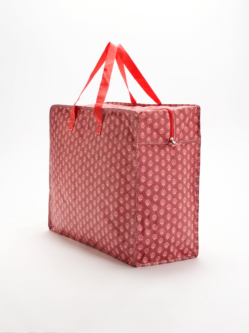 Sac de rangement imprimé Rouge - Kiabi