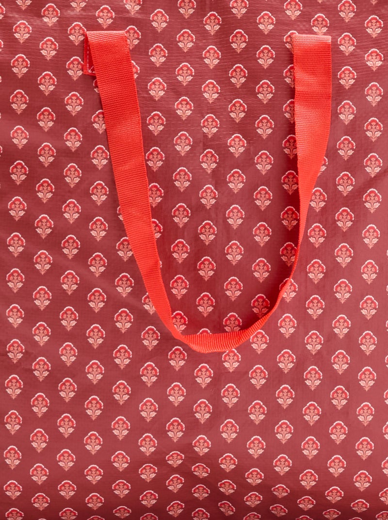 Sac de rangement imprimé Rouge - Kiabi