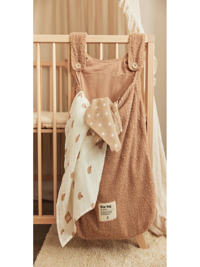 Sac de rangement pour lit bébé Jollein Marron - Kiabi