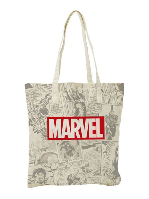 Sac de shopping - Logo Marvel - Kiabi