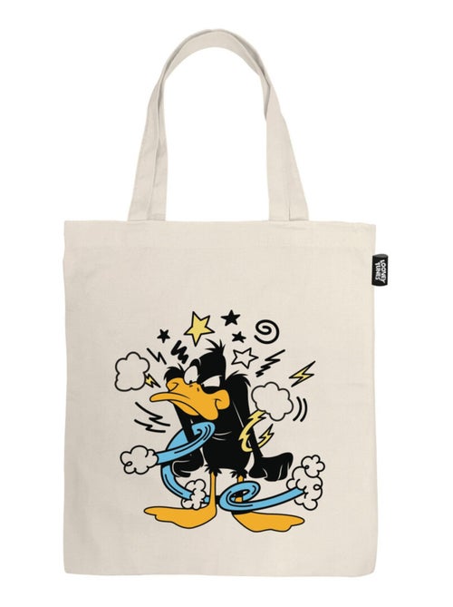 Sac de shopping - Looney Tunes Daffy Duck - 37x41 cm - Kiabi