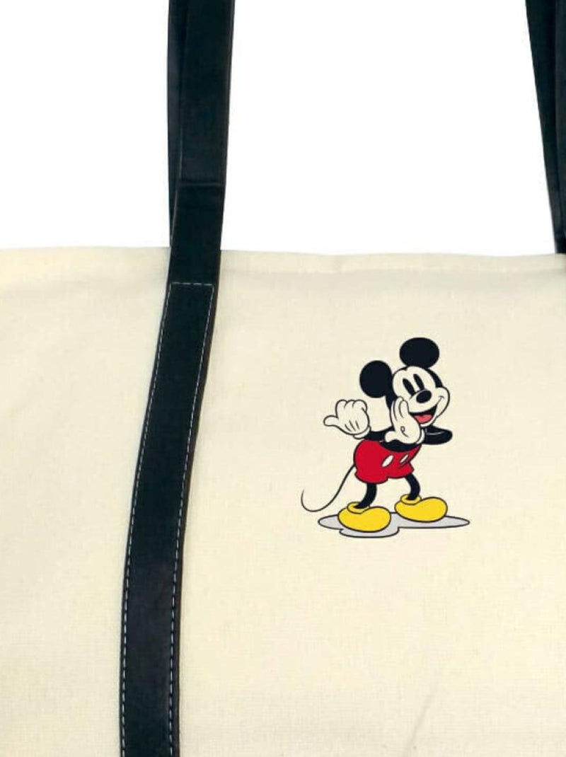 Sac de shopping - Mickey Mouse - 35x31x20 cm Multicolore - Kiabi