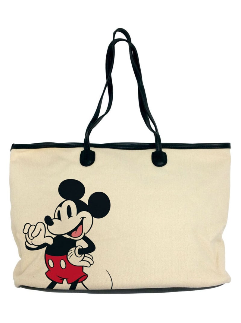 Sac de shopping - Mickey Mouse - 36x27x16 cm Multicolore - Kiabi