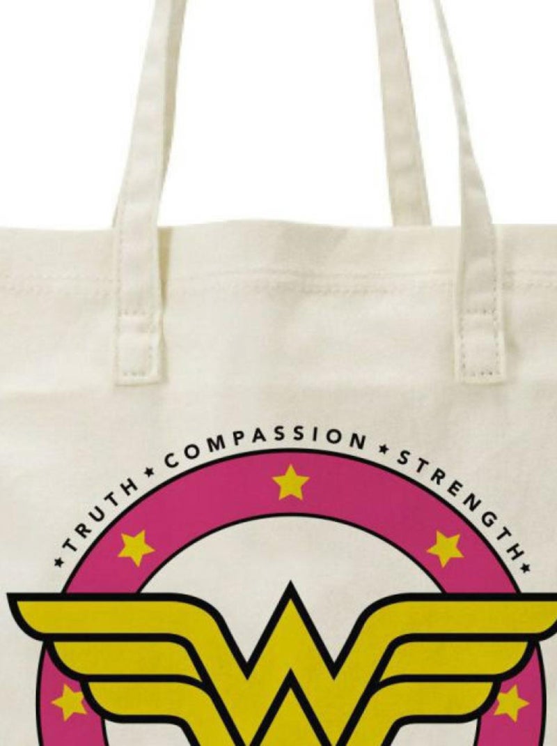 Sac de shopping - WONDER WOMAN Rose - Kiabi
