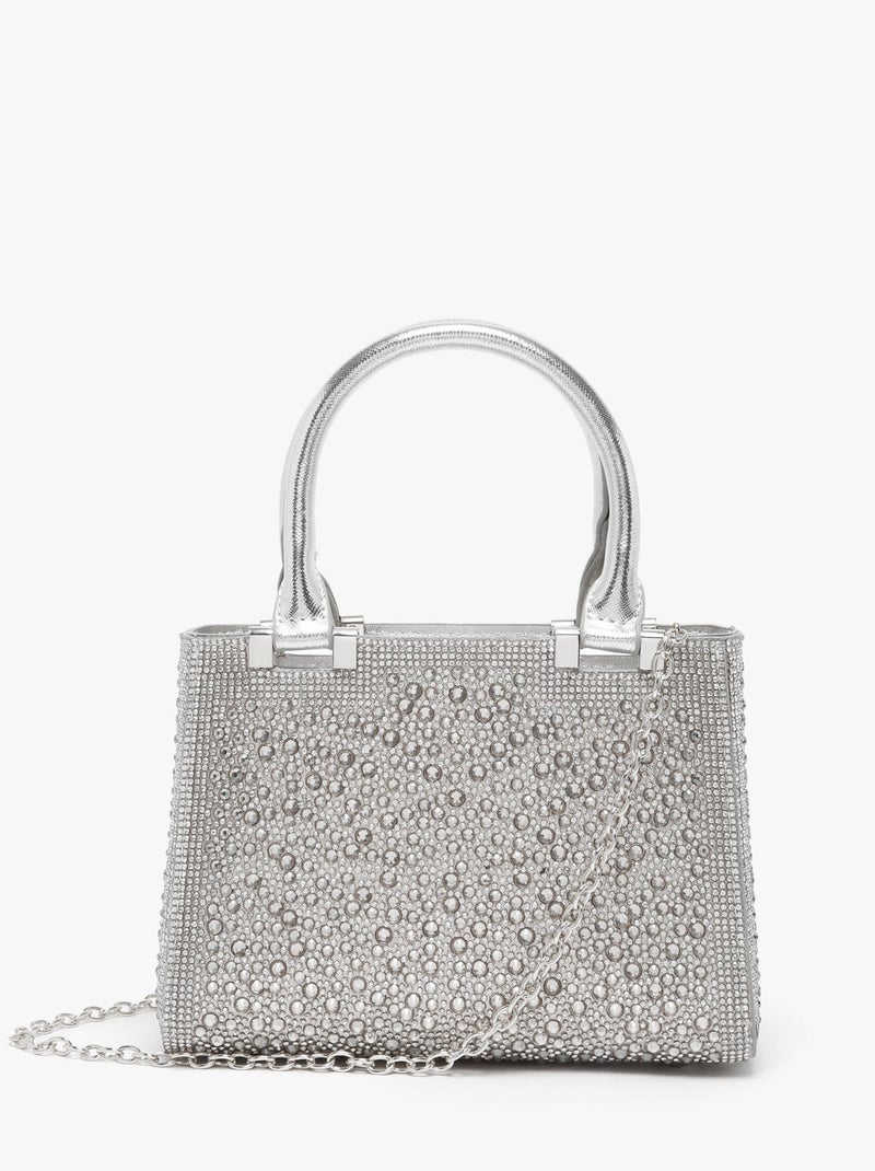 Sac De Soirée Miniprix Synthetique Argent - Kiabi