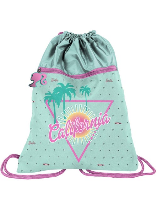 Sac de sport à cordelettes Barbie 'California BeUniq' – Impression all-over – 45 cm PASO - Kiabi Sac de sport à cordelettes Barbie 'California BeUniq' – Impression all-over – 45 cm PASO - Kiabi