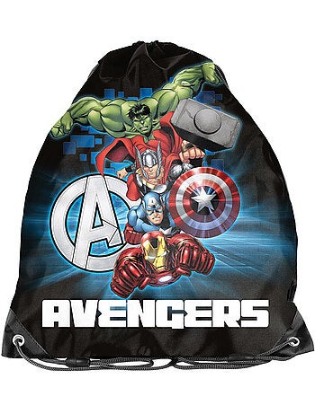 Sac de sport à dos à cordon Avengers 'AVENGERS' – 38 x 34 cm – AVENGERS