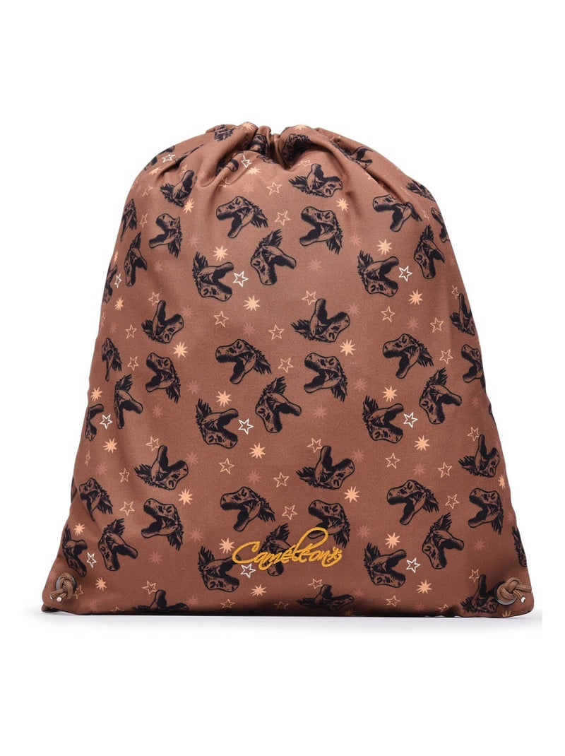 Sac De Sport Cameleon Polyester Gris Marron Noir - Kiabi