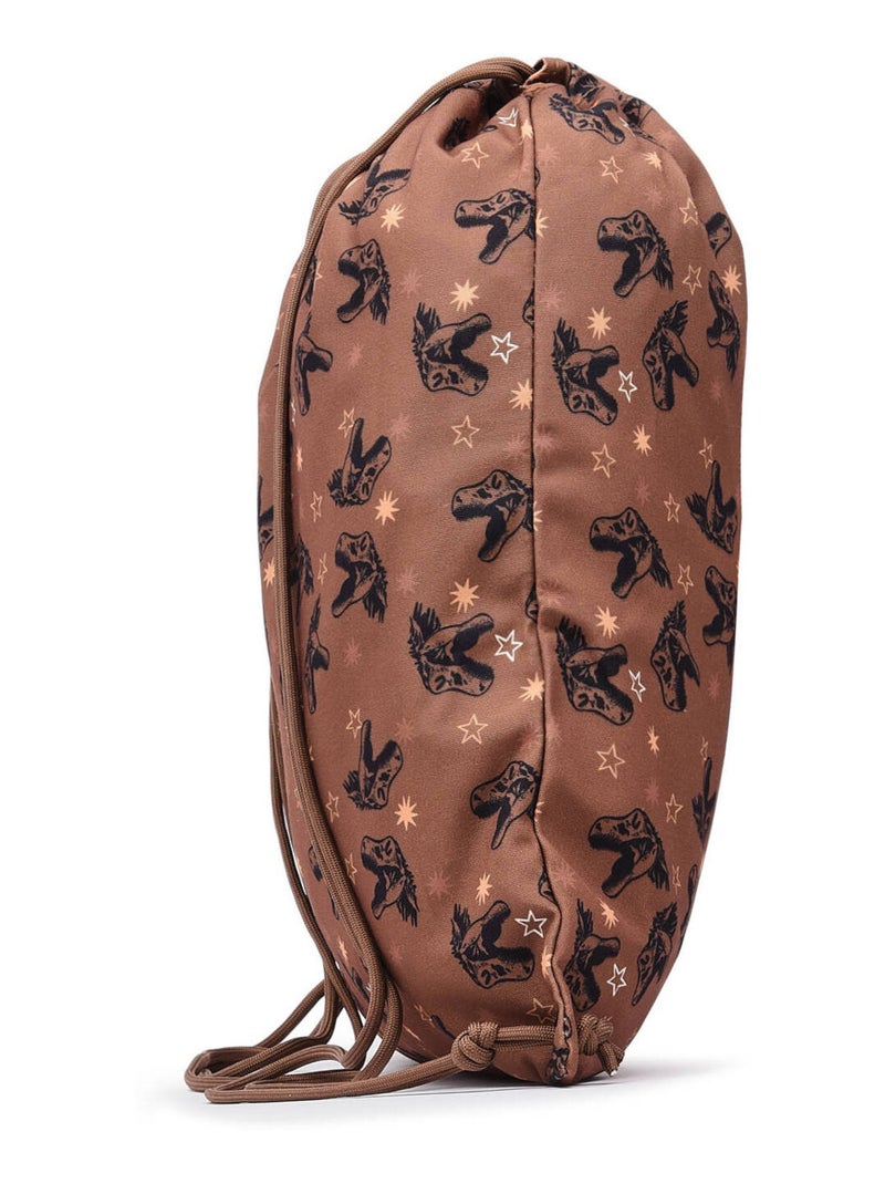Sac De Sport Cameleon Polyester Recycle Gris Marron Noir - Kiabi
