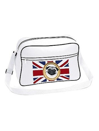 Sac de sport Carlin UK blanc - IMPRIME EN FRANCE