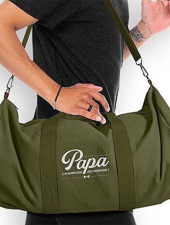 Sac de sport Papa Champion kaki