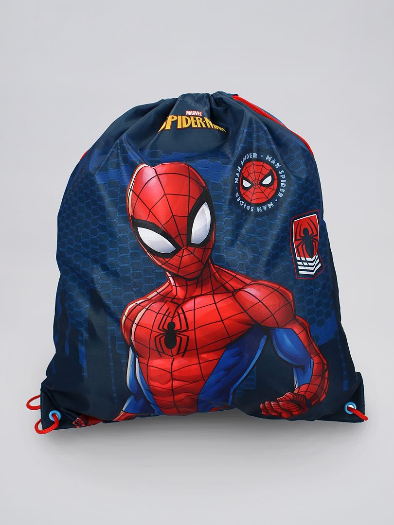 Sac de sport 'Spider-Man' bleu navy - Kiabi