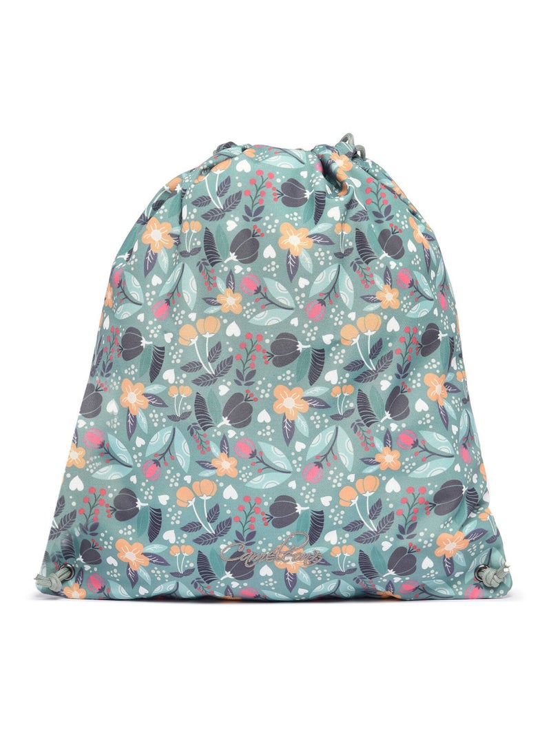 Sac De Sport Vintage Fantasy Cameleon Polyester Recycle Bleu Gris - Kiabi