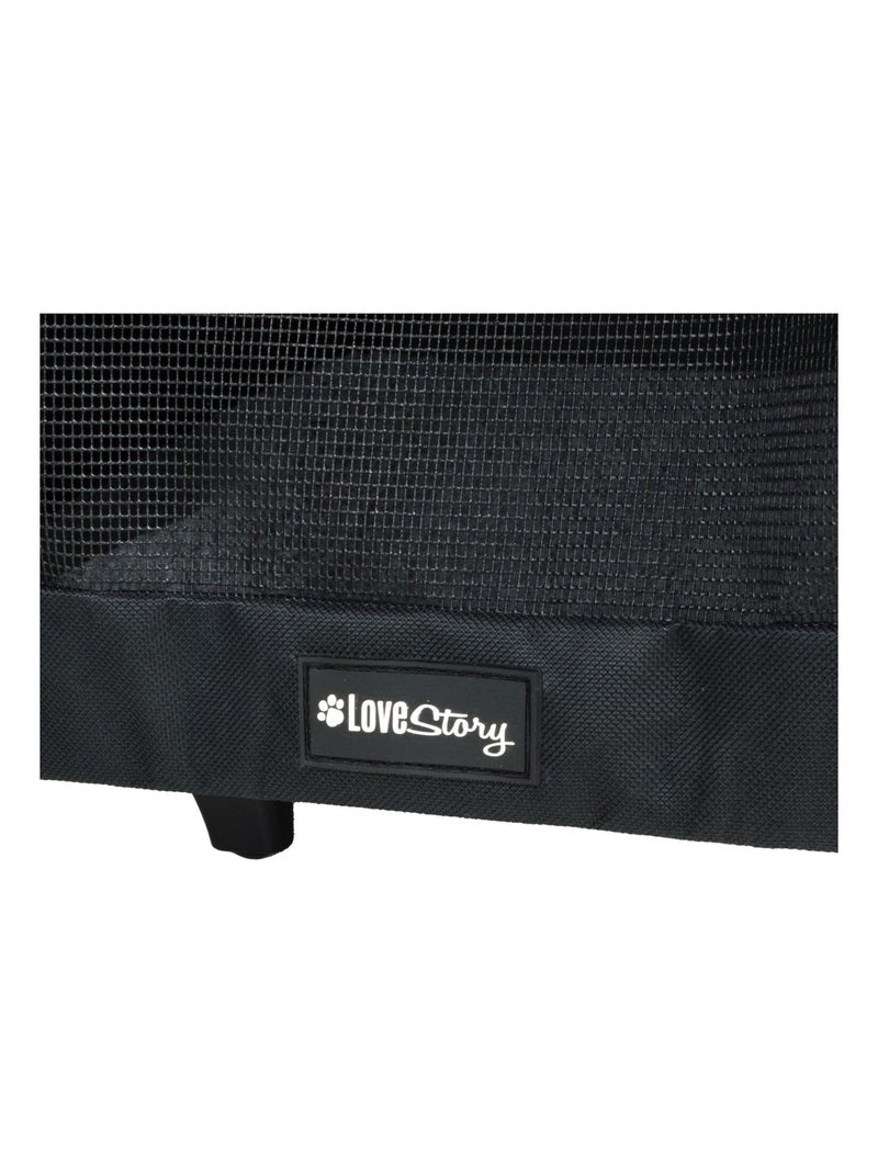 Sac de transport à roulettes pour chien et chat Noir - Kiabi