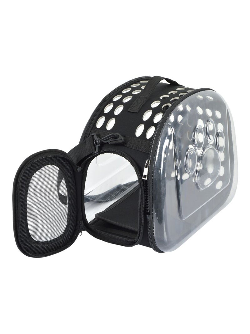 Sac de transport transparent pour chien et chat Noir - Kiabi