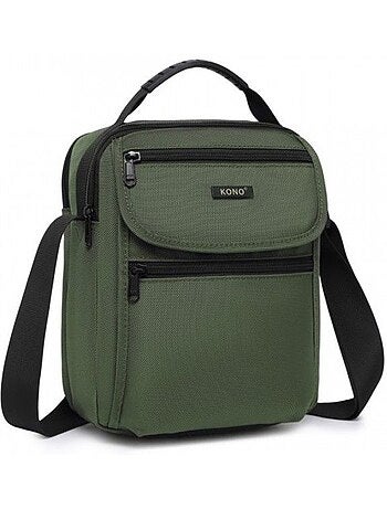 Sac de voyage 21x10x26 cm polyester déperlant multi-poches - kono