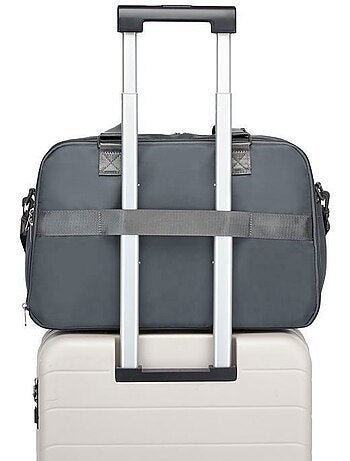 Sac de voyage 24x28x43 cm grande capacité bandoulière trolley