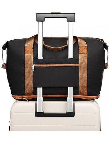 Sac de voyage 36 l compartiments secs et humides avec trousse - kono