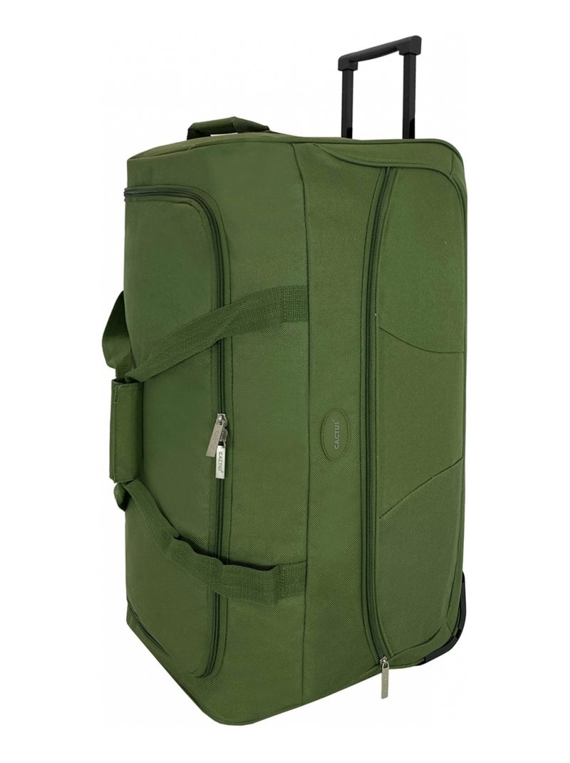 Sac De Voyage Revelation Vert, Bandoulière Réglable, Toile Solide Et Waterproof