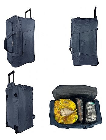 Sac de voyage avec roulettes 70L 64cm