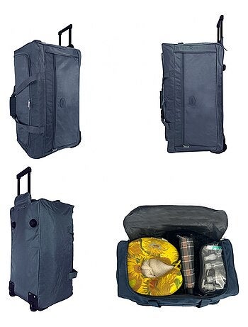 Sac de voyage avec roulettes 70L 64cm