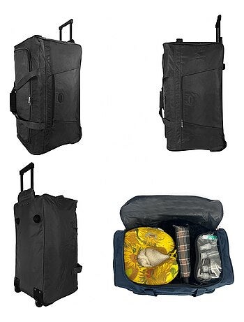 Sac de voyage avec roulettes 70L 64cm