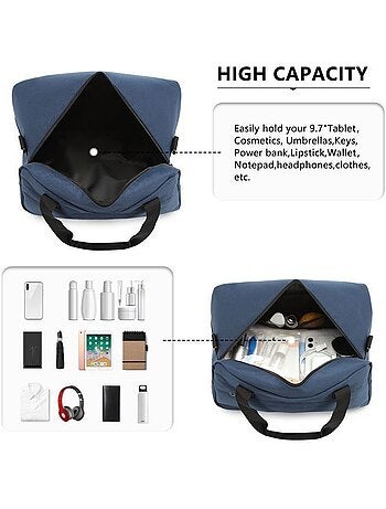 Sac de voyage cabine 35x20x20 cm 14 l trolley - kono
