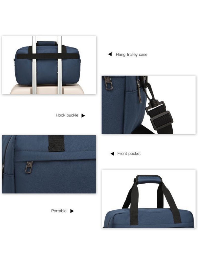 Sac de voyage cabine 35x20x20 cm 14 l trolley - kono Bleu - Kiabi