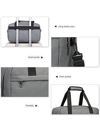 Sac de voyage cabine 35x20x20 cm 14 l trolley - kono
