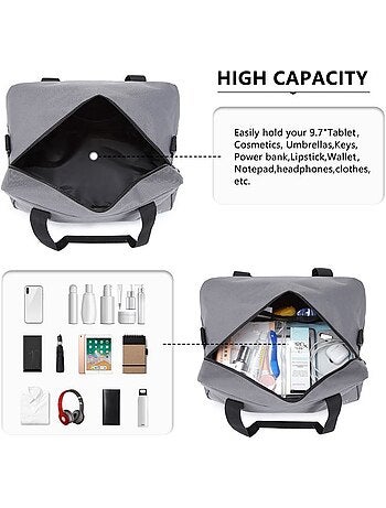 Sac de voyage cabine 35x20x20 cm 14 l trolley - kono