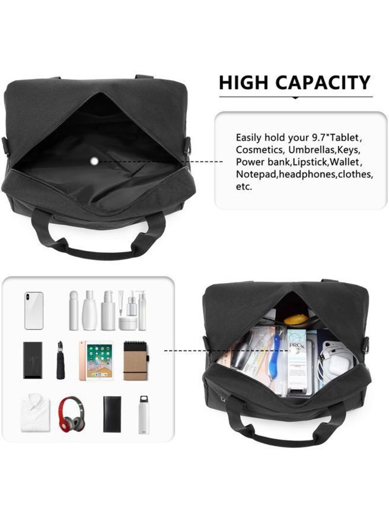 Sac de voyage cabine 35x20x20 cm 14 l trolley - kono Noir - Kiabi