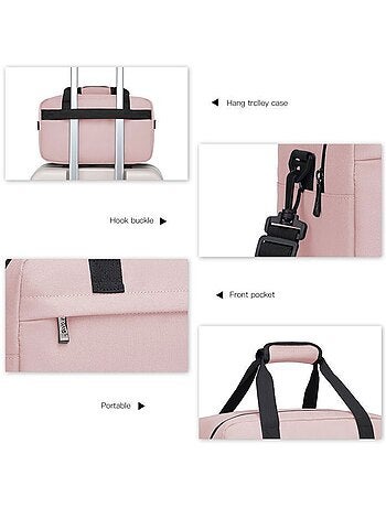 Sac de voyage cabine 35x20x20 cm 14 l trolley - kono