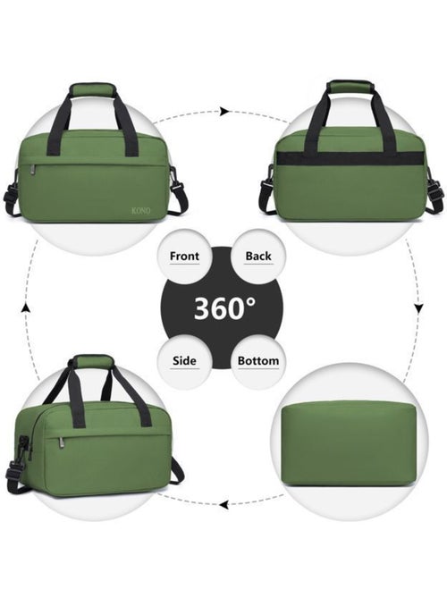 Sac de voyage cabine 35x20x20 cm 14 l trolley - kono - Kiabi
