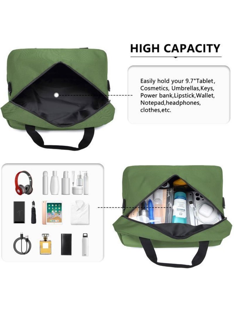 Sac de voyage cabine 35x20x20 cm 14 l trolley - kono Vert - Kiabi