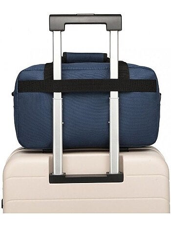 Sac de voyage cabine 35x20x20 cm oxford poignée trolley - kono