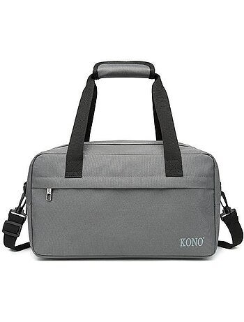Sac de voyage cabine 35x20x20 cm oxford poignée trolley - kono