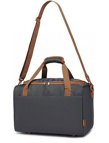 Sac de voyage cabine 40x20x25 cm 20 l housse intégrée - kono