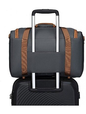 Sac de voyage cabine 40x20x25 cm 20 l housse intégrée - kono