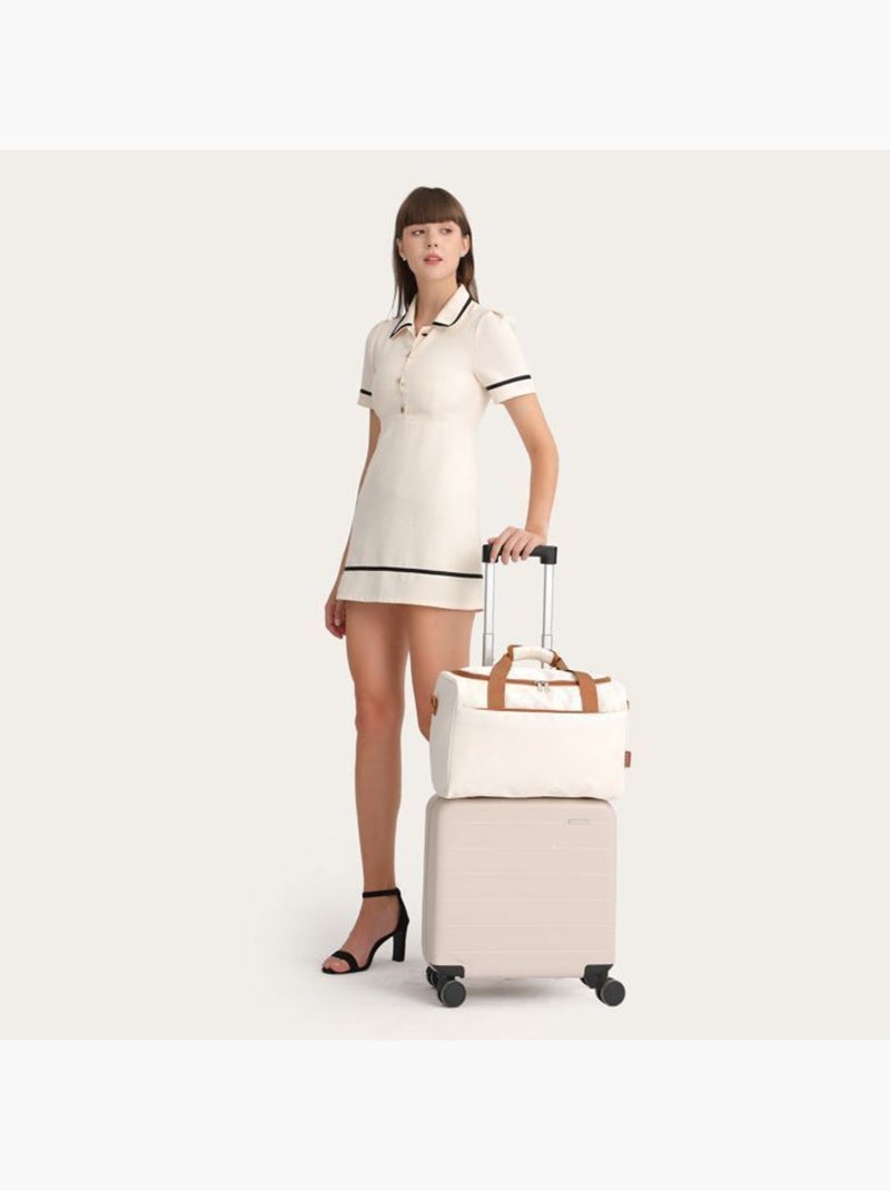 Sac de voyage cabine 40x20x25 cm 20 l polyester 290d - kono Beige - Kiabi