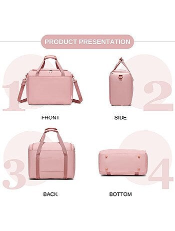 Sac de voyage cabine 40x20x30 cm 24 l sous-siège - kono