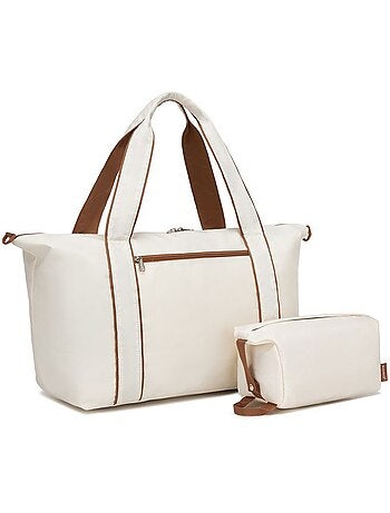 Sac de voyage cabine 45x36x20 cm déperlant avec trousse - kono