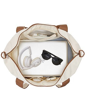 Sac de voyage cabine 45x36x20 cm déperlant avec trousse - kono