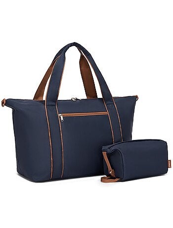 Sac de voyage cabine 45x36x20 cm déperlant avec trousse - kono