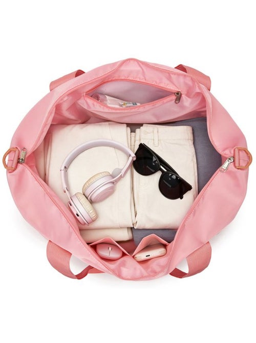 Sac de voyage cabine 45x36x20 cm déperlant avec trousse - kono - Kiabi