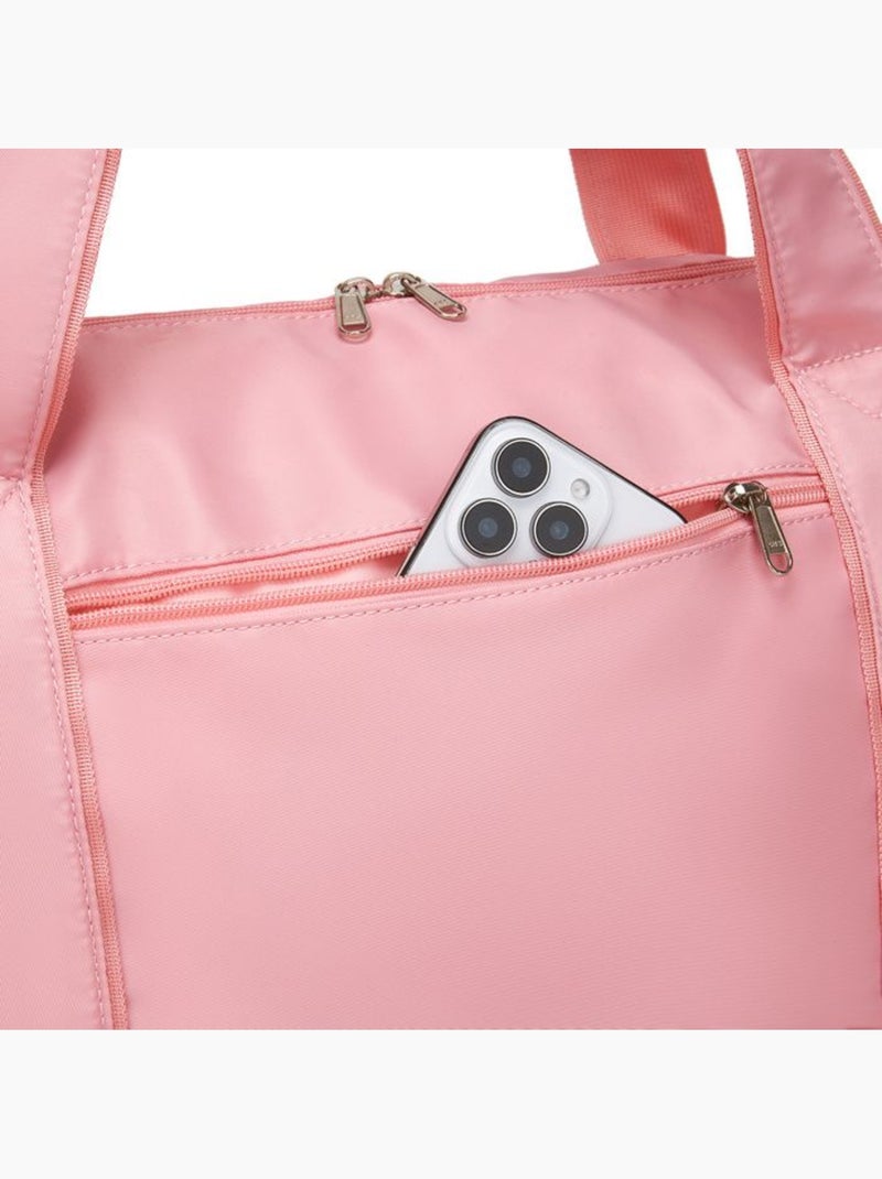 Sac de voyage cabine 45x36x20 cm déperlant avec trousse - kono Rose - Kiabi