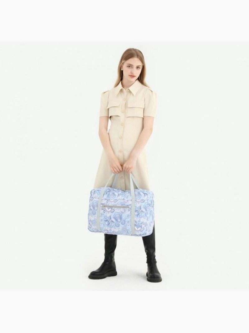 Sac de voyage cabine pliable 45x32x14 cm imperméable - kono Bleu - Kiabi