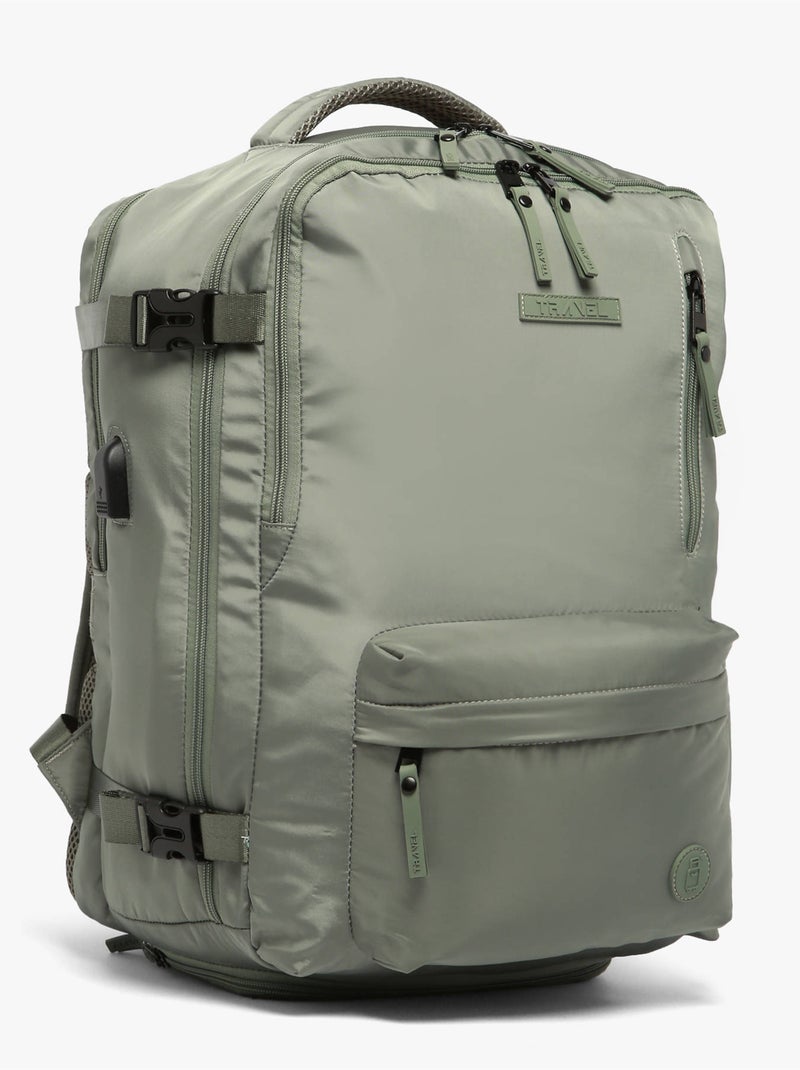 Sac de voyage cabine sac à dos outlander travel nylon Beige gris - Kiabi