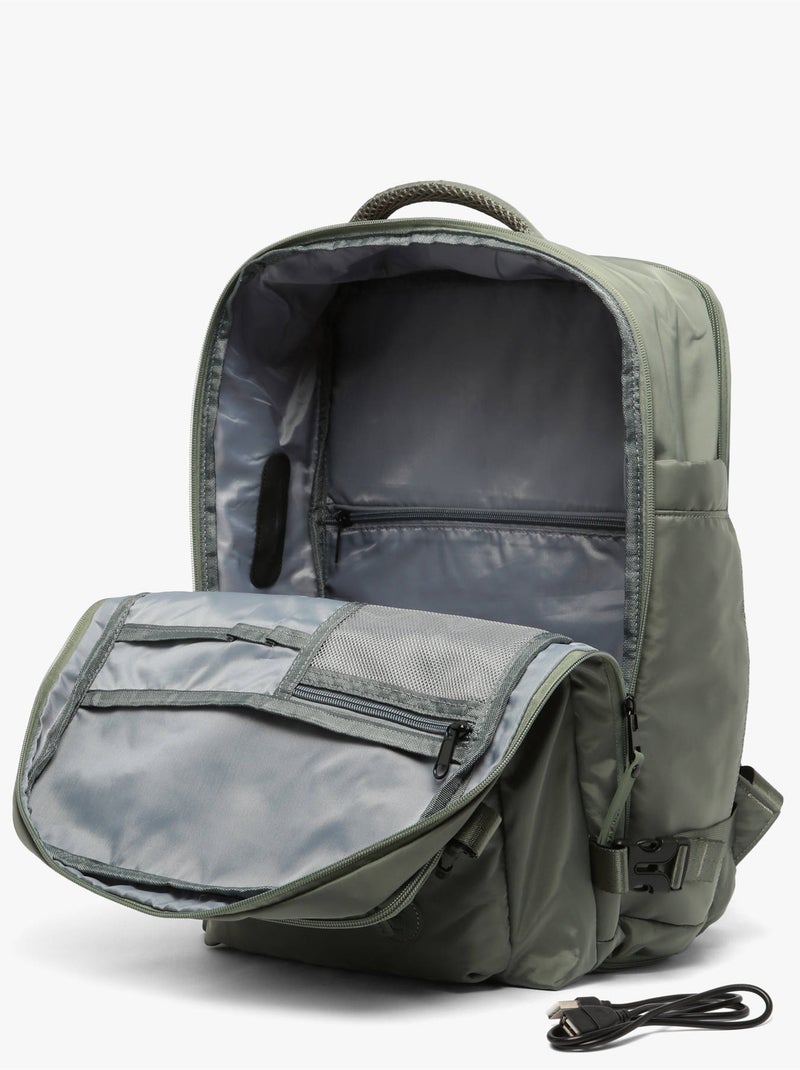 Sac de voyage cabine sac à dos outlander travel nylon Beige gris - Kiabi