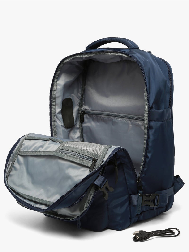 Sac de voyage cabine sac à dos outlander travel nylon Bleu marine - Kiabi